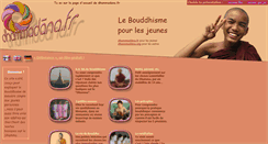 Desktop Screenshot of dhammadana.fr