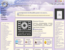 Tablet Screenshot of dhammadana.org